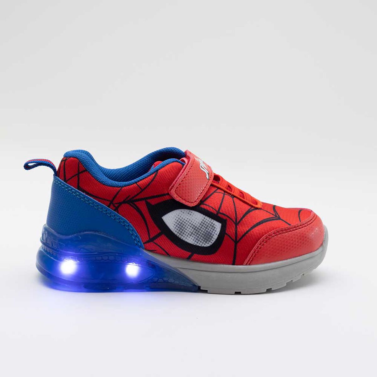 Zapatilla Luces Niño Spiderman