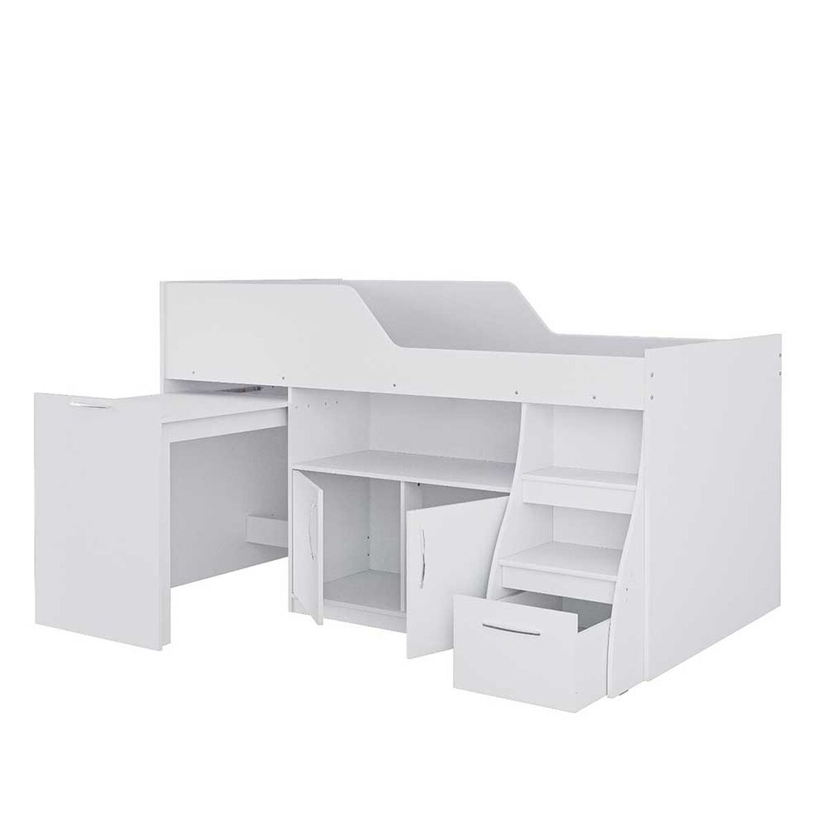Base Cama Funcional Decocasa 1,5 Plazas Multi Retr&aacute;ctil