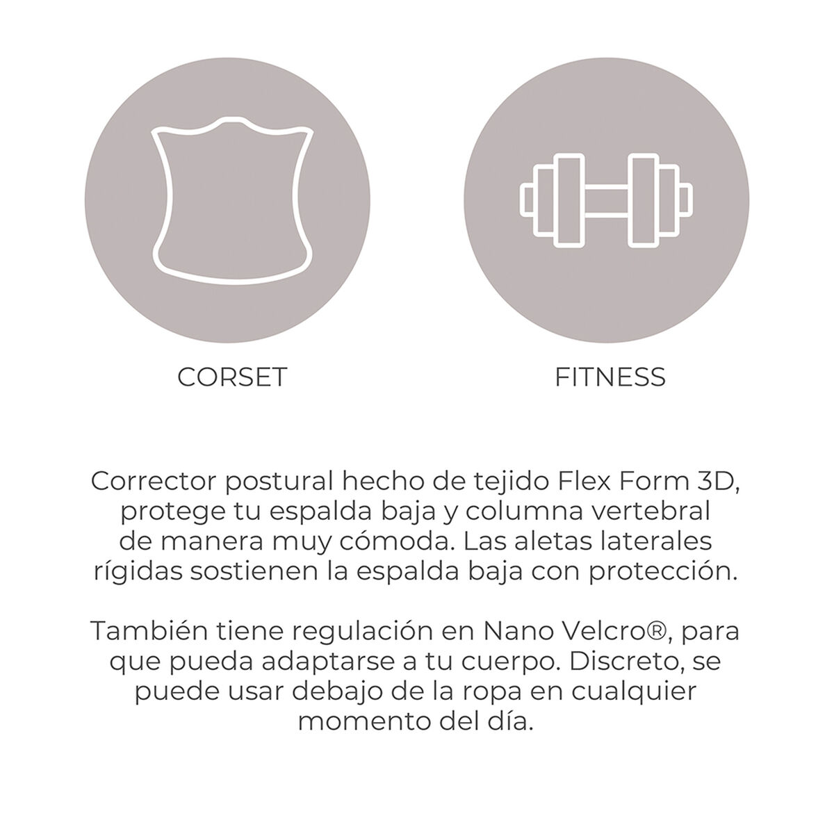 Esbelt Faja Correctora Postura