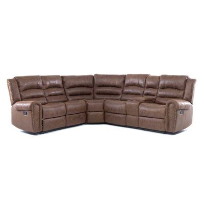 Imagen 2 del producto Sofá Seccional Daniels 5 Cuerpos Café