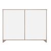 Cómoda Exit CP 0105 Imbuia Blanco 10 Cajones