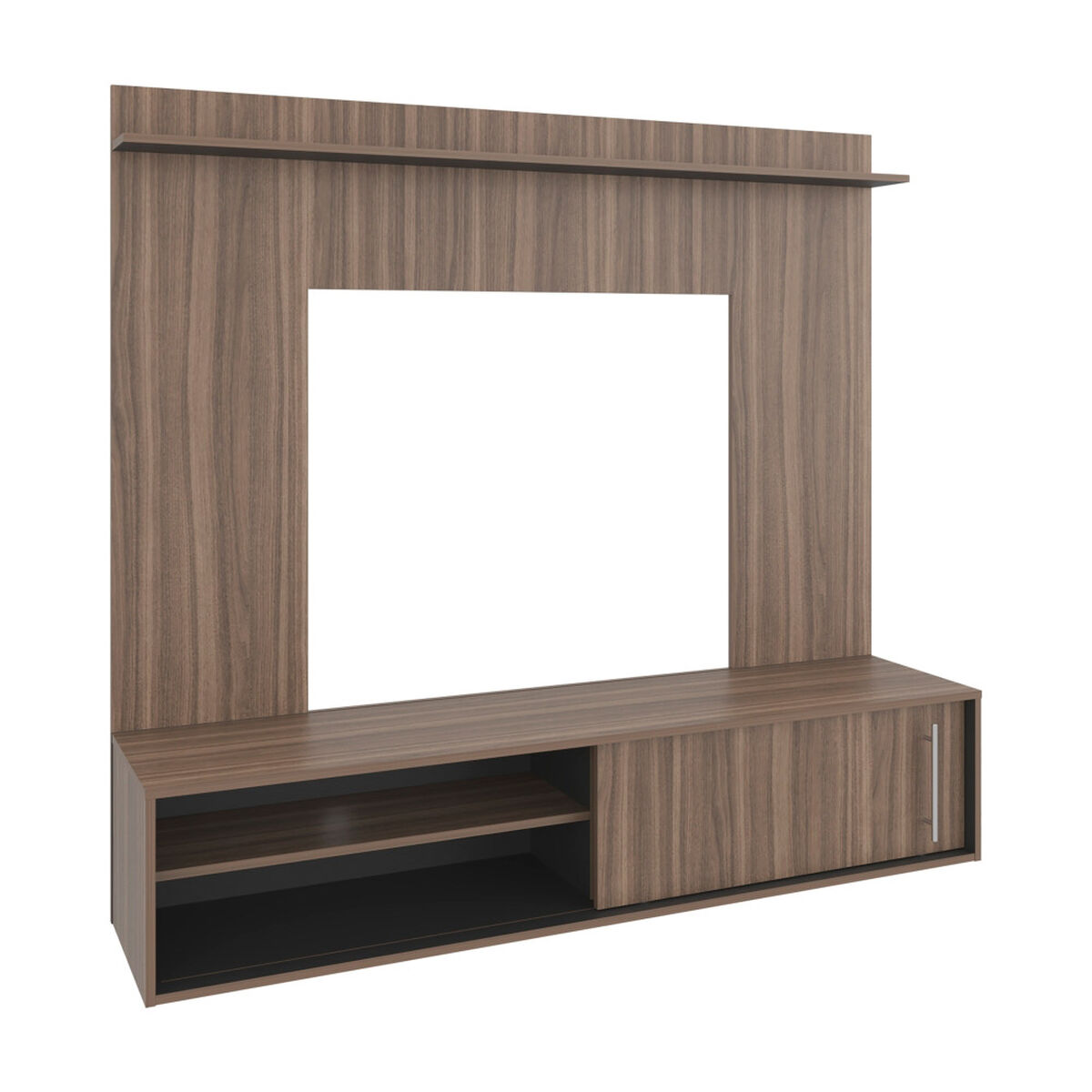 Panel TV Tuhome Bigaf hasta 60" Avellana Wengue