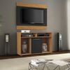 Panel TV Home Mobili Caramelo Hasta 43" Café