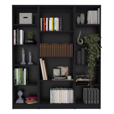 Imagen 2 del producto 2 Estantes 45 cm + Estante 4 Repisas TuHome Home Wengue