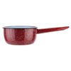 Batería de Cocina Acero Vitrificado Fantuzzi Fundo Rojo 5 Piezas