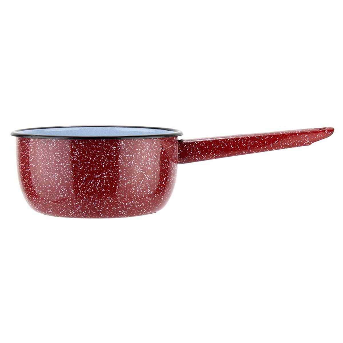Batería de Cocina Acero Vitrificado Fantuzzi Fundo Rojo 5 Piezas