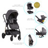 Coche Travel System Cosmos Negro Bebesit