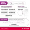 Máquina de Coser Brazo Libre Singer M 2505