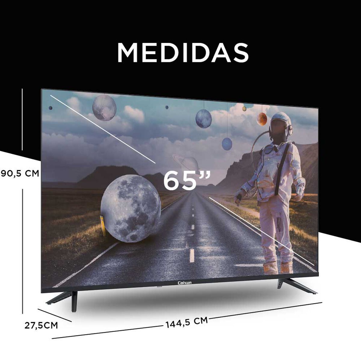 LED 65" Caixun C65V1UG Smart TV 4K UHD
