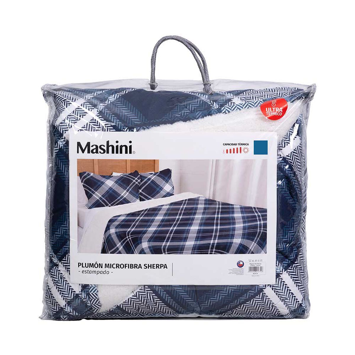 Plumón Mashini 1,5 Plazas Tommy Multicolor