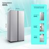 Refrigerador Hisense RS3P428NEDA Side By Side 441 L Inox