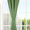 Set Cortinas Doral Black Out Victoria  220 x 140 cm Verde