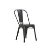 Silla Spazzio Tolix Negro Mate