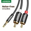Cable De Audio Plug 3.5Mm/2Rca M/M 1.5M Negro Ugreen Av116