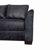 Seccional Izquierdo Muebles MPR Denver 4 Cuerpos Negro