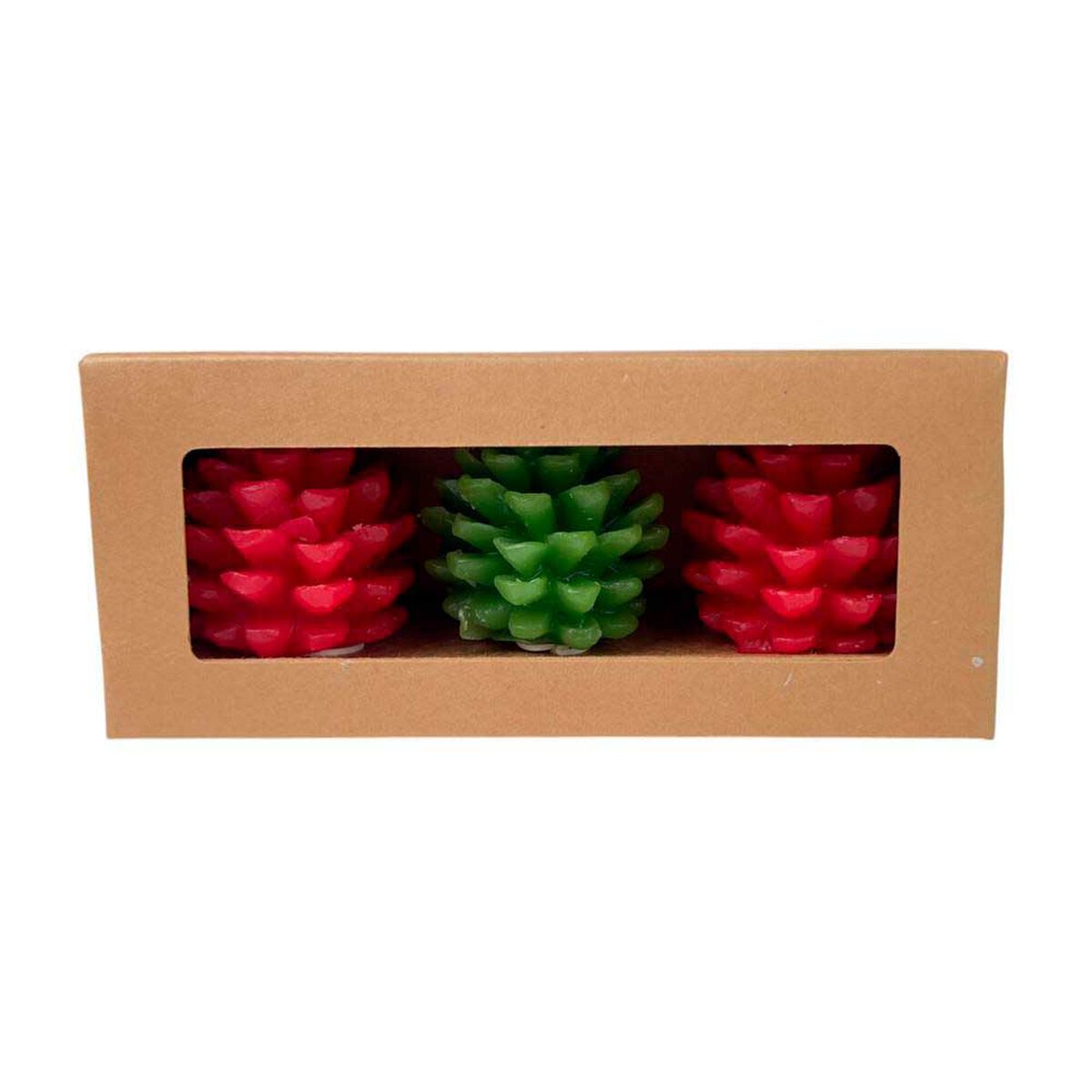 Adorno Navideño Set Velas 3 Piezas Casanova
