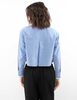 Blusa Algodón Crop Manga Larga Mujer Zibel
