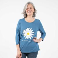 Polera Manga 3/4 Mujer Portman Club Azul