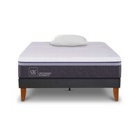 Cama Europea CIC 1,5 Plazas Ortopedic Advance + Almohada Viscoelástica