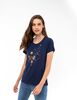 Polera Con Estampado Manga Corta Mujer Zibel