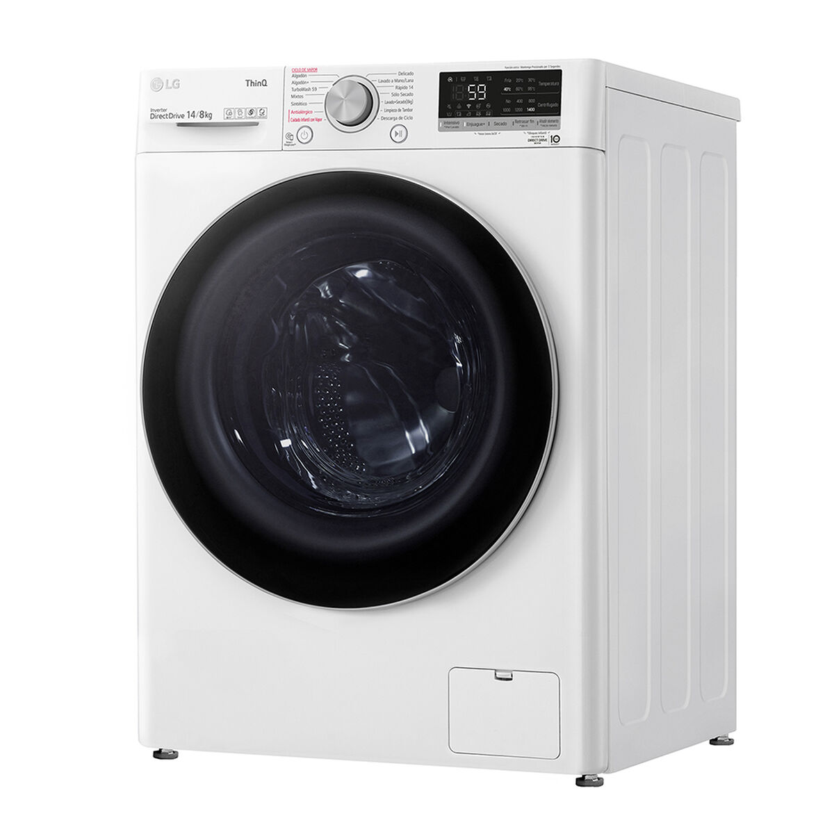 Lavadora Secadora LG WD14WVC4S6 14/8 Kg