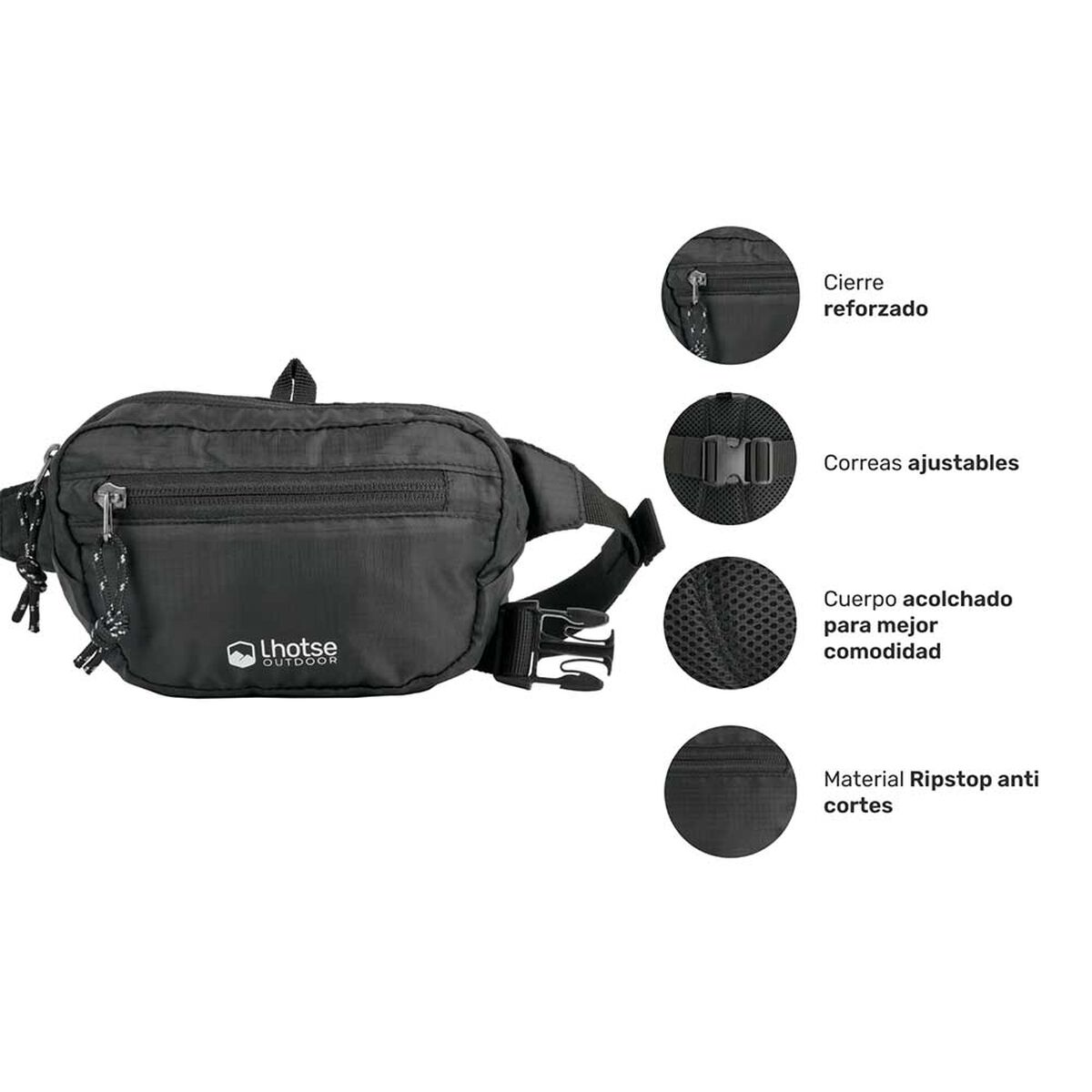 Banano Outdoor Golight 1Lt Himalaya Black Lhotse