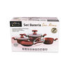 Batería Doral San Remo Acero Inoxidable 7 Piezas