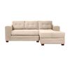 Sof&aacute; Seccional Derecho Living Factory Roma 3 Cuerpos Beige