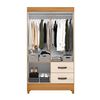 Clóset Vekkahome Mobi 4 Puertas 2 Cajones 