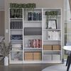 2 Estantes + Estante 4 Repisas TuHome Home Blanco