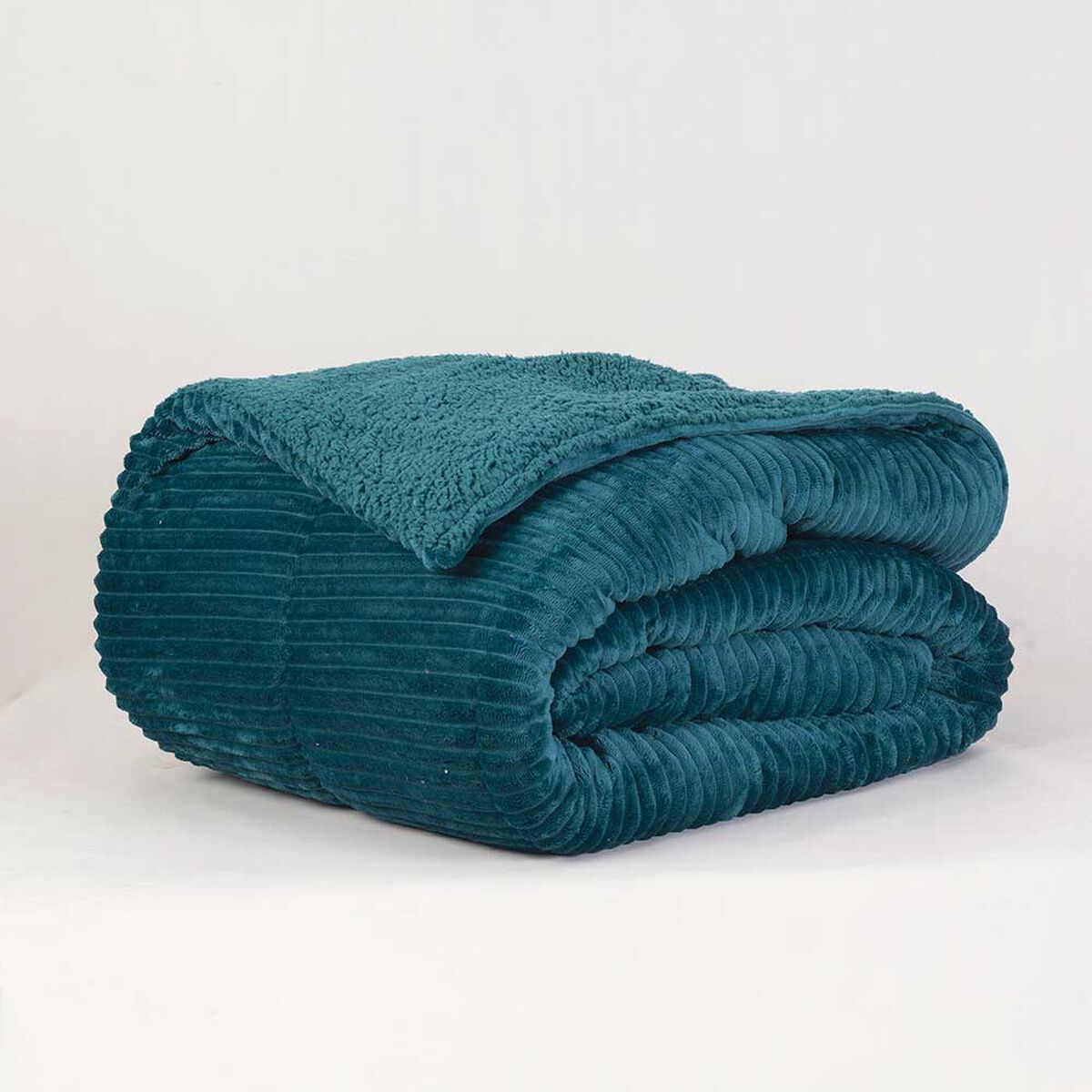 Plum&oacute;n Mashini 2 Plazas Liso Petroleo