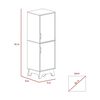 Mueble Alacena TuHome Bi Color Blanco Duna 2 Puertas
