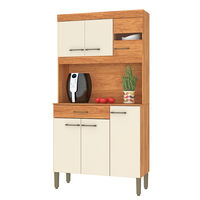 Kit Cocina Vekkahome Carla 5 Puertas Beige