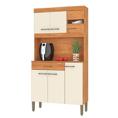 Imagen 1 del producto Kit Cocina Vekkahome Carla 5 Puertas Beige