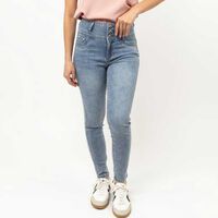 Jeans Skinny Mujer Fiorucci Celeste, Indigo, Negro