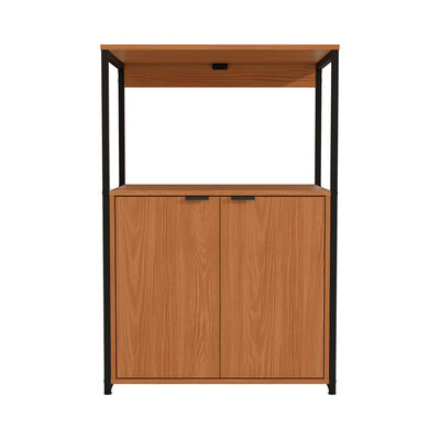Mueble Organizador de Cocina Roca Org&aacute;nico Canela Negro