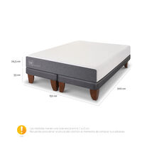 Cama Europea CIC 2 Plazas Smart