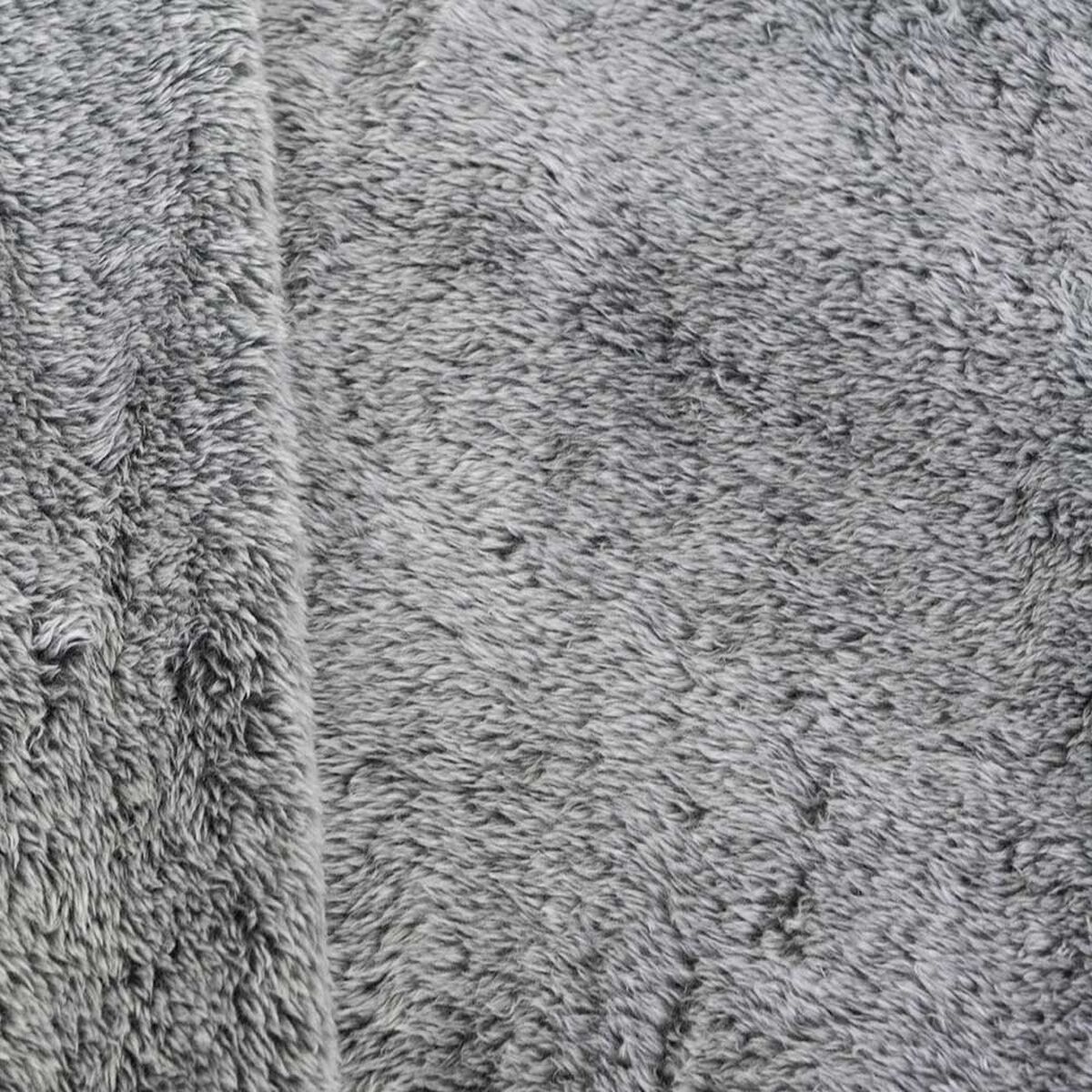 Frazada Poliéster Doral 2 Plazas Deluxe Gris