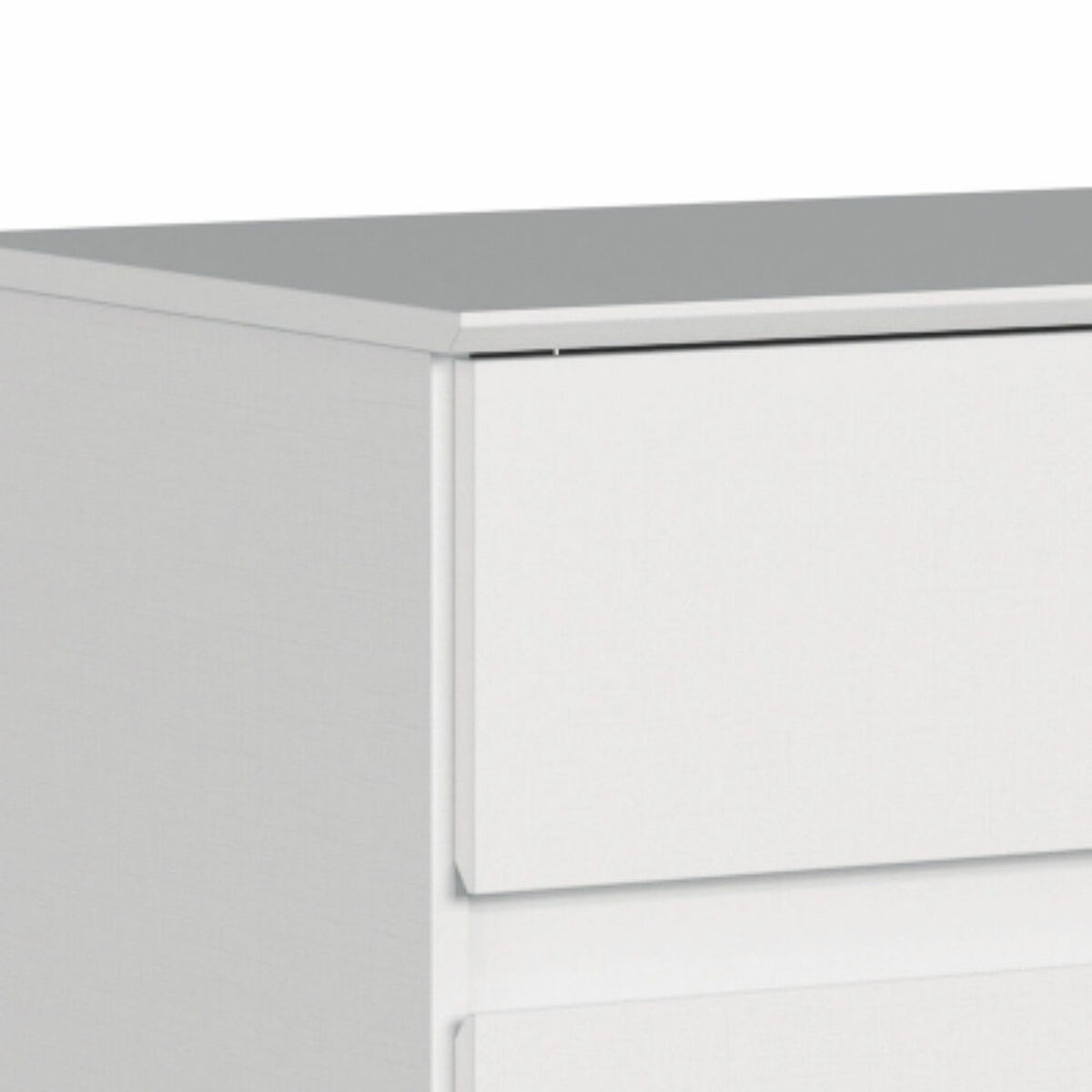 Cómoda Vekkahome Lara 8 Cajones Blanco