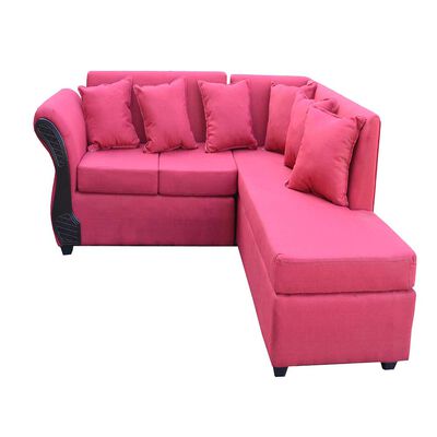 Imagen 1 del producto Sofá Seccional Diseño A&M Home Valeria Derecho 5 Cuerpos Burdeo