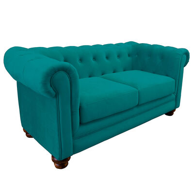 Imagen 2 del producto Sofá Latam Home Florencia 2 Cuerpos Turquesa