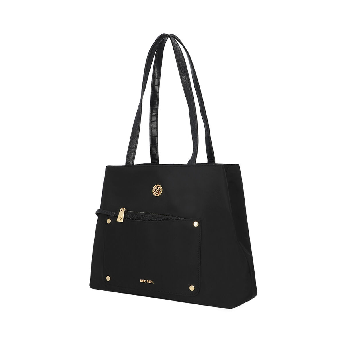 Cartera de hombro Secret Girona FW25 L Negro