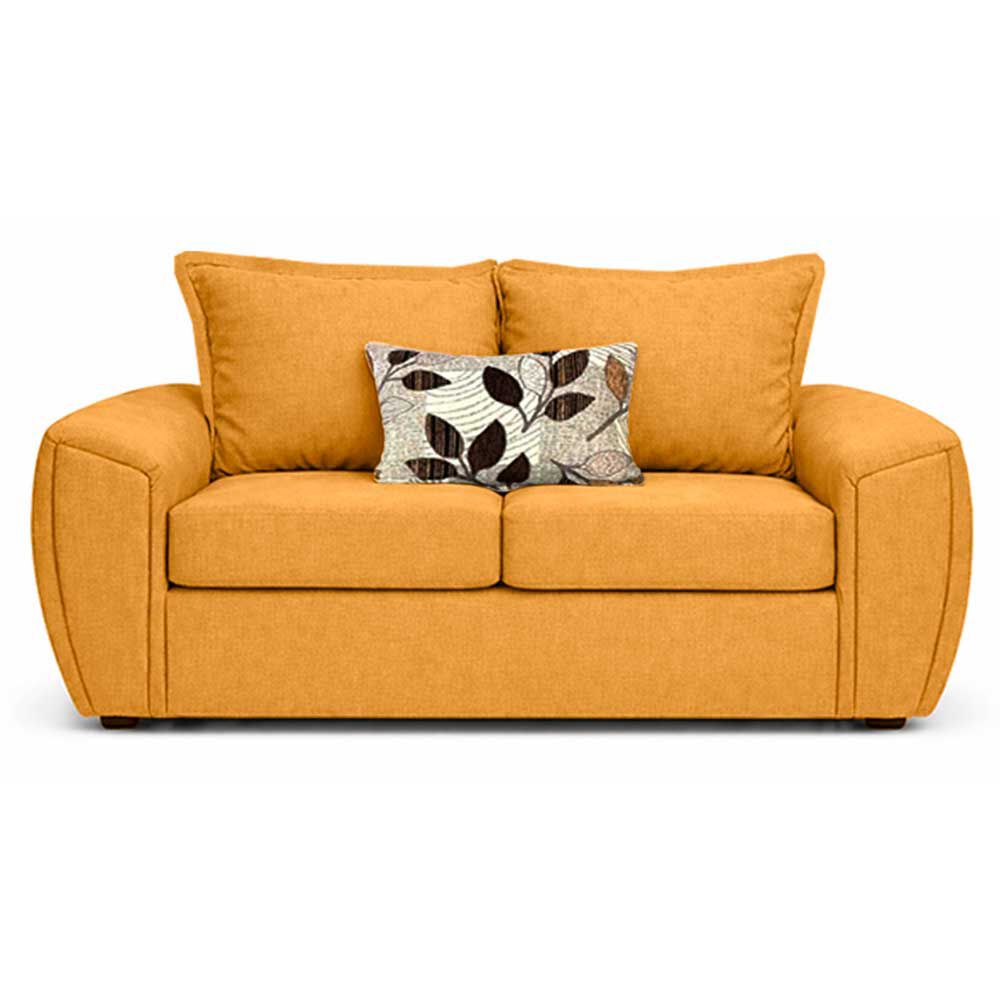 Sofá Elegant Detail New Houston 2 Cuerpos Amarillo