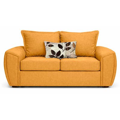 ELEGANT DETAIL Sofá Elegant Detail New Houston 2 Cuerpos Amarillo