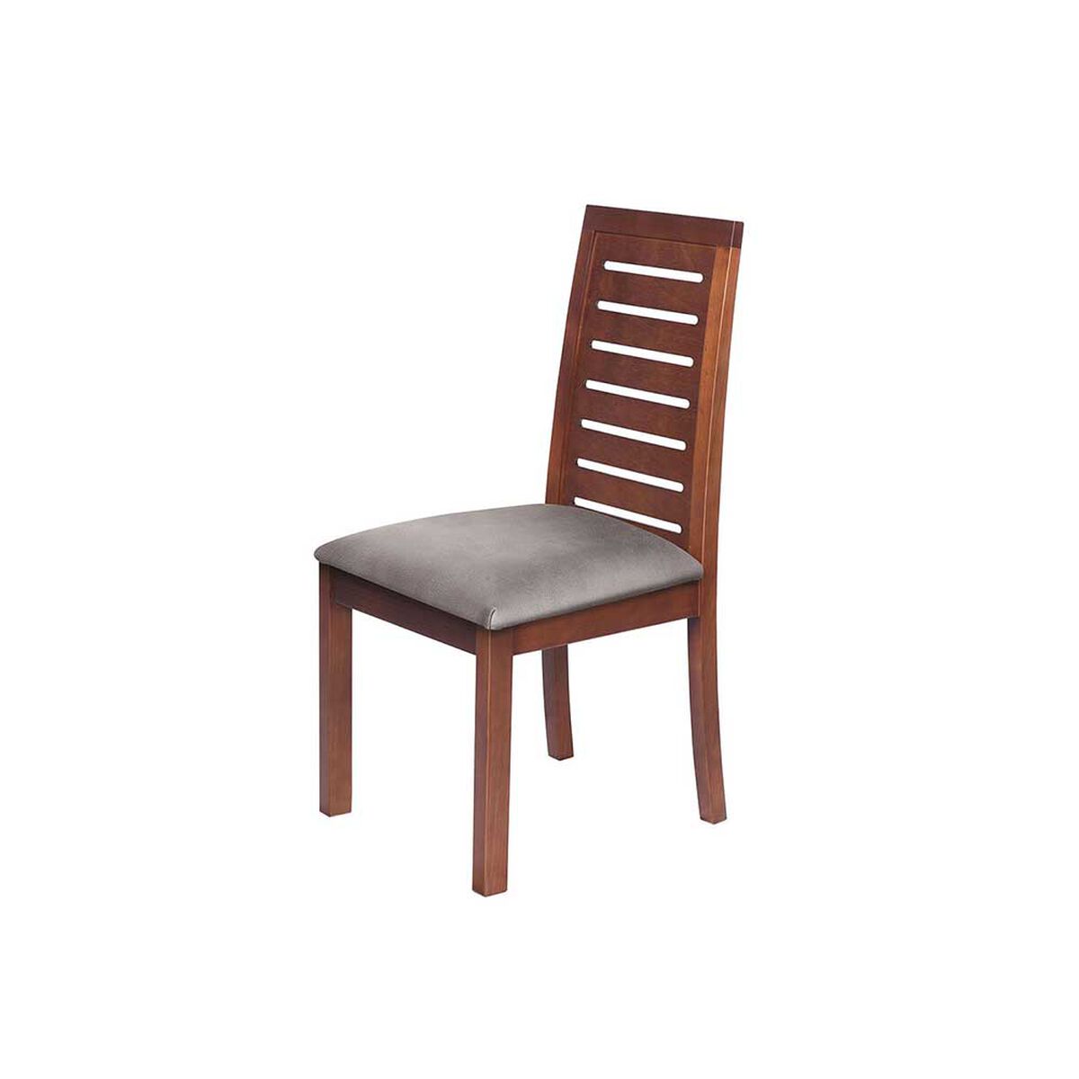 Silla Latam Home Tenerife Cuero Gris