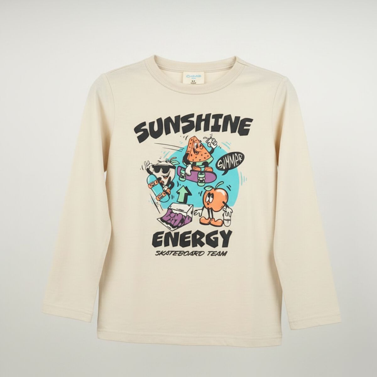 Polera Manga Larga Algod&oacute;n Ni&ntilde;o Chess
