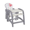 Silla de Comer Portatil Kinder SX Rosada Bebesit