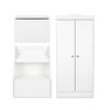 Combo Infantil Closet + Librero + Ba&uacute;l CIC Blanco