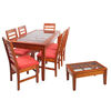 Set Comedor 6 Sillas + Mesa de Centro