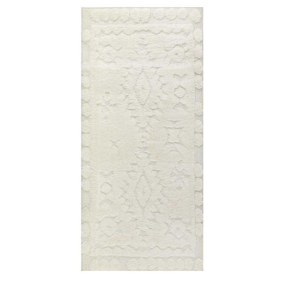 Alfombra Pasillo Modalfo Palafito Blanca 70 x 230 cm